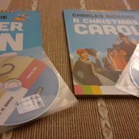 LIBRI IN INGLESE  SET 2 CON CD NUOVI 