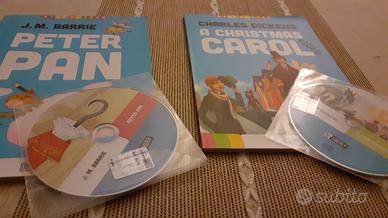 LIBRI IN INGLESE  SET 2 CON CD NUOVI 