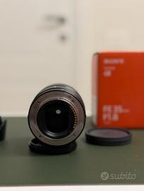Sony FE 35mm F1.8 – Completo di scatola