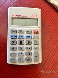 Calcolatrice Sharp vintage