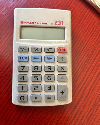 Calcolatrice Sharp vintage