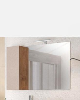 Specchiera mobiletto bagno Mondo Convenienza Ambur
