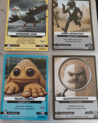 Skifidol Italian Brainrot Trading Card 4 carte