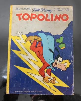 Topolino n° 1006 9 marzo 1975