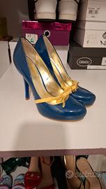 décolleté guess blu