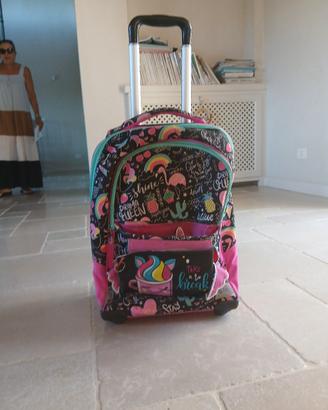 zaino rosa hip-hop per bambini