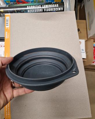 Ciotola pieghevole in silicone