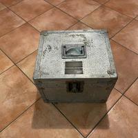 Valigia vintage articoli musicali