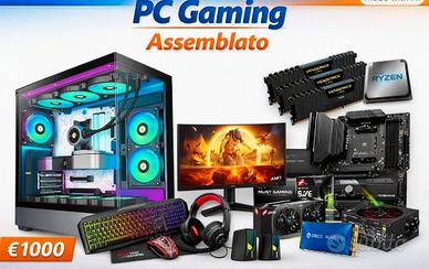 PC GAMING COMPLETO ASSEMBLATO PERTETTO 