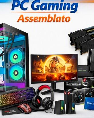 PC GAMING COMPLETO ASSEMBLATO PERTETTO 