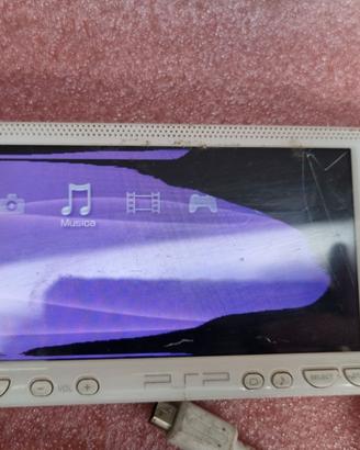 9783N-Console Portatile Sony PSP FAT 1004 Bianca: