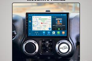 Jeep Autoradio Android KIT COMPLETO schermo 10pol.