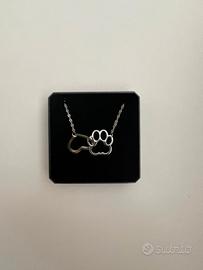 collana cuore e zampa 