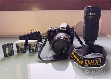 Nikon D810 + 24-120 F4 VR + 80-200 F2.8 “a pompa”