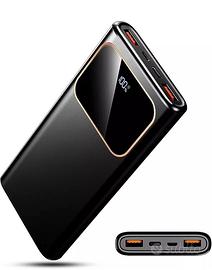 powerbank 10000 mAh con display led