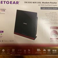 Netgear D6300 WiFi Modem Router