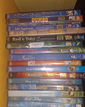 collezione 75 dvd disney originali
