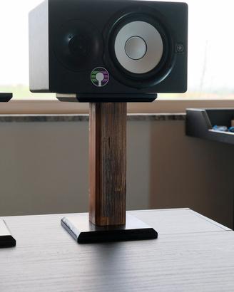 Stand monitor studio artigianali  (coppia)