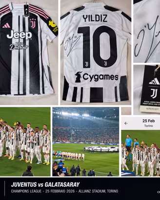 Juventus YILDIZ #10 2025/26 autografata