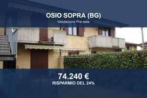 Immobile in asta di 60 m² con box auto a Osio Sopr