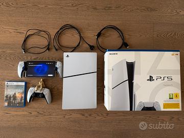 Play station 5 disco 1T +Ps portal + Battlefield 6