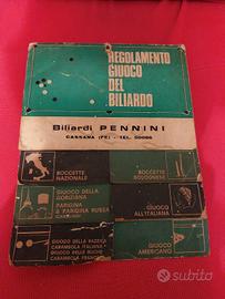 Regolamento del gioco del biliardo 