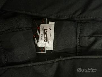 salopet da sci nera unisex TG 6-8 anni