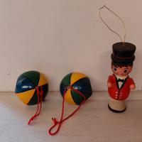 Addobbi Natalizi Vintage Legno Colorati