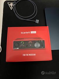 Scheda audio Scarlett solo 3 gen