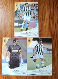 Lotto 3 cartoline Juventus 2009/2010