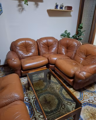 Divano in pelle