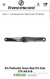 Guarnitura sram red dub 175