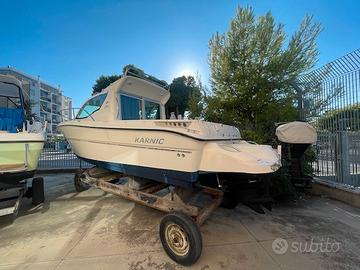 Barca karnic bluewater 2265 + mercruiser mcm 4.3l