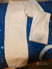 jeans color panna Calvin Klein 