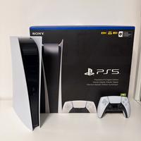 PS5 digital + controller