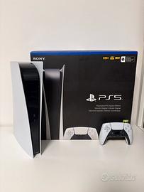 PS5 digital + controller