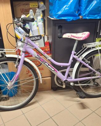 Bicicletta bambina taglia 24