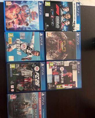 Vari giochi ps4
