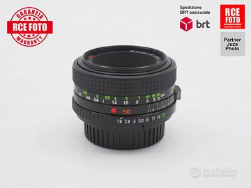 Seagull-610 50 f1.8 x Minolta MD