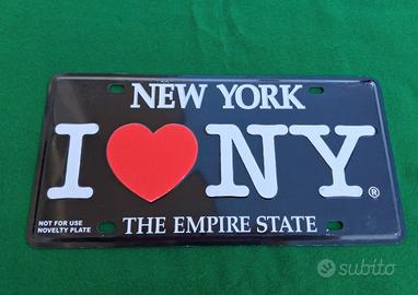 Targa  U.S.  I Love New York The Empire State