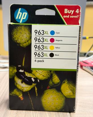 HP 963XL NeroCianoGiallo Magenta3YP35AE 4 Cartucce