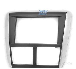 TELAIO NERO GRIGIO RADIO 2-DIN PER SUBARU FORESTER