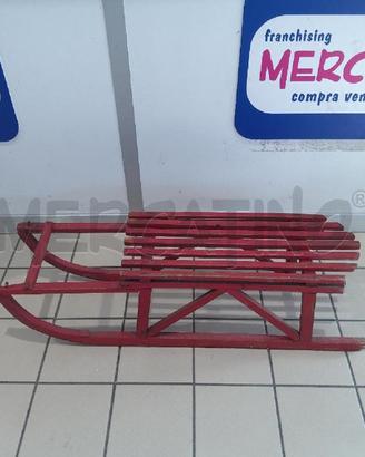 SLITTINO VINTAGE LEGNO ROSSO