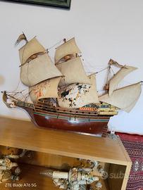 Veliero di 75 centimetri 2 pezzettini da incollare