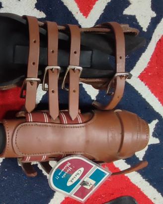 PARATENDINE   IN CUOIO CHETAK CON INTERNO IN NEOPR