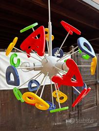 Lampadario cameretta bambini.