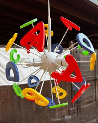 Lampadario cameretta bambini.