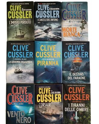 Libri Nuovi Cussler, Buticchi e Wilbur Smith