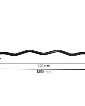 Bilanciere ez curl 130 cm 10 kg allenamento
