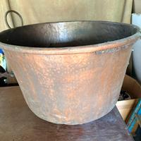 Calderone in rame antico  del 900